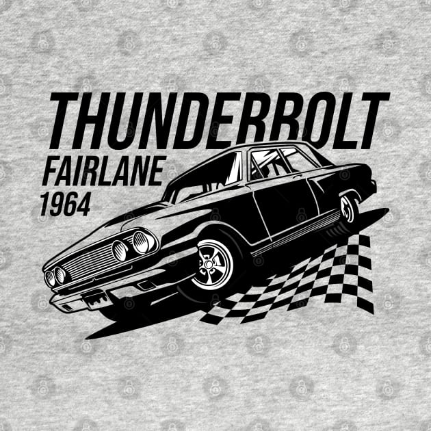 Ford Fairlane Thunderbolt by celengan